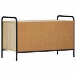 vidaXL TV skrinka 140 x 39,5 x 50 cm Dub sonoma Kompozitné drevo – Obrázok 4