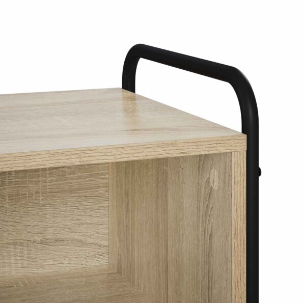 vidaXL TV skrinka 140 x 39,5 x 50 cm Dub sonoma Kompozitné drevo – Obrázok 5
