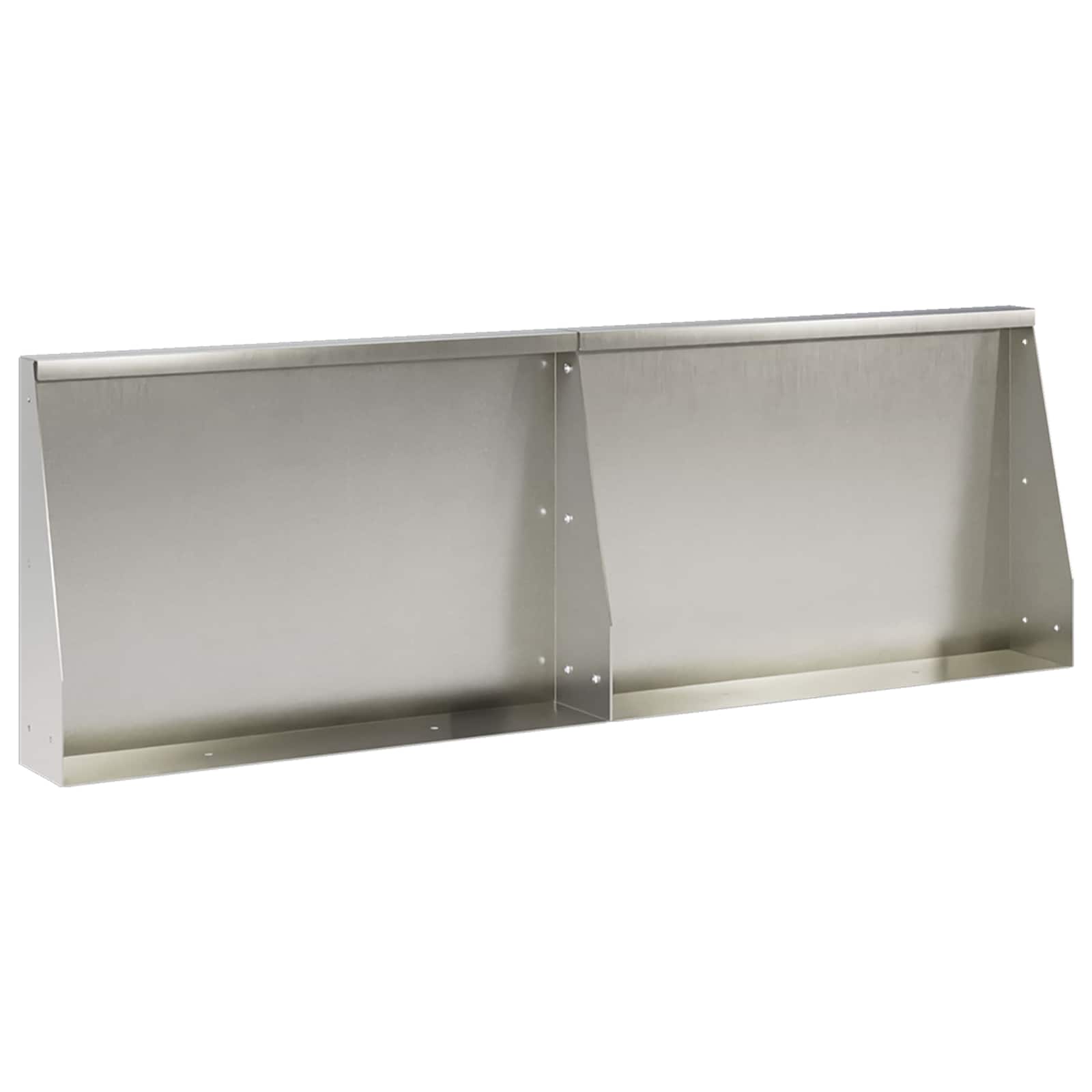 8015280_1.jpg vidaXL Oporný múr 2 ks 60 x 12 x 50 cm Nehrdzavejúca oceľ Strieborná – Obrázok 1
