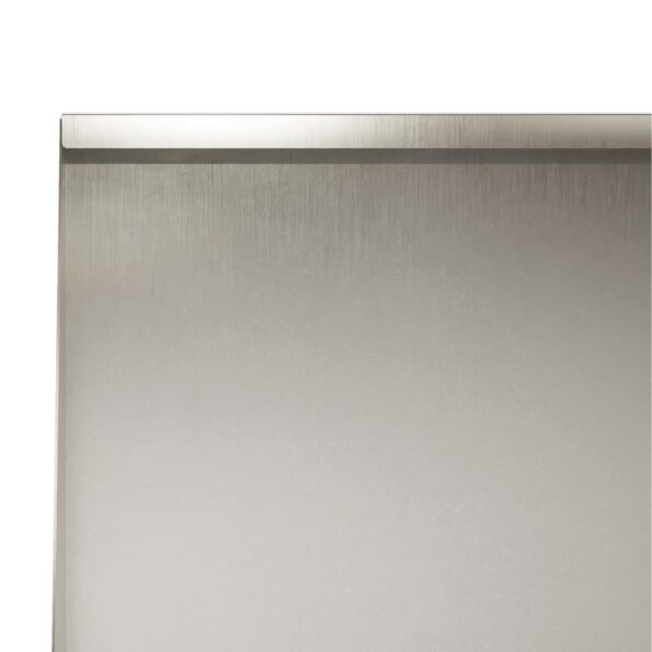 vidaXL Oporný múr 2 ks 60 x 12 x 50 cm Nehrdzavejúca oceľ Strieborná – Obrázok 6