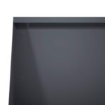 vidaXL Oporný múr 2 ks 80 x 12 x 50 cm Oceľ Antracitová – Obrázok 6