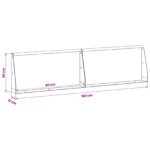 vidaXL Oporný múr 2 ks 80 x 12 x 50 cm Oceľ Antracitová – Obrázok 8