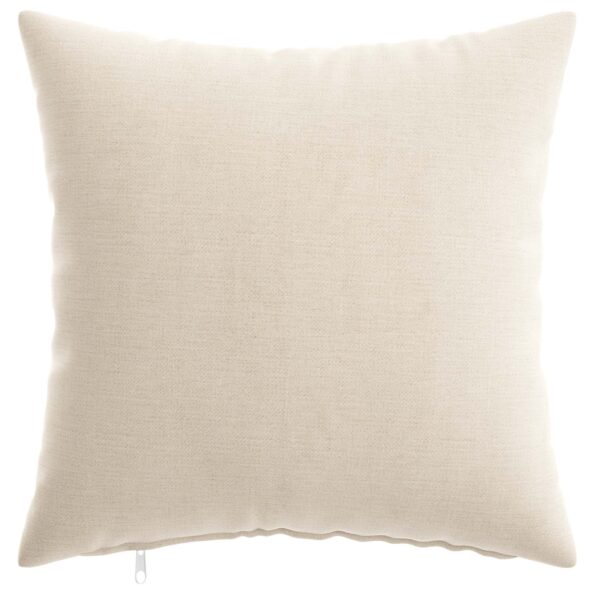 vidaXL Poťah na podložku 6 ks HEERLEN Krémová 40 x 40 cm – Obrázok 3
