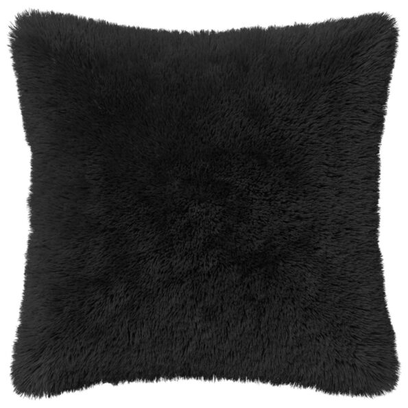 vidaXL Poťah na podložku 12 pcs HEERLEN Čierna 40 x 40 cm PV fleece – Obrázok 3