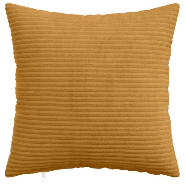 vidaXL Poťah na podložku 12 pcs HEERLEN Žltá 45 x 45 cm manšestr – Obrázok 2
