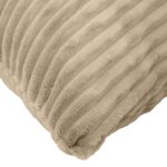 vidaXL Poťah na podložku 12 pcs HEERLEN Sivohnedá 50 x 50 cm manšestr – Obrázok 4