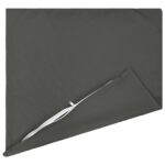 vidaXL Poťah na podložku 2 pcs HEERLEN Antracitová 80 x 80 cm – Obrázok 5