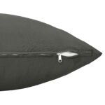 vidaXL Poťah na podložku 2 pcs HEERLEN Antracitová 80 x 80 cm – Obrázok 7