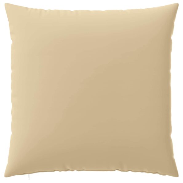 vidaXL Poťah na podložku 2 pcs HEERLEN Béžová 80 x 80 cm Polyester – Obrázok 4