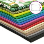 vidaXL Poťah na podložku 2 pcs HEERLEN Čierna 80 x 80 cm Polyester – Obrázok 10