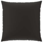 vidaXL Poťah na podložku 2 pcs HEERLEN Čierna 80 x 80 cm Polyester – Obrázok 4