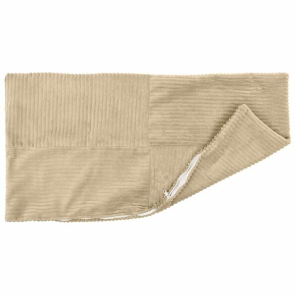 vidaXL Poťah na podložku 6 pcs ALMELO Šedá zelená 40 x 60 cm manšestr – Obrázok 3