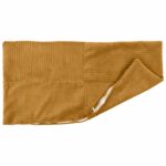 vidaXL Poťah na podložku 6 pcs ALMELO Žltá 40 x 60 cm manšestr – Obrázok 3