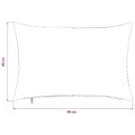 vidaXL Poťah na podložku 6 pcs ALMELO Žltá 40 x 60 cm manšestr – Obrázok 9
