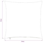 vidaXL Poťah na podložku 6 pcs ALMELO Šedá zelená 70 x 70 cm manšestr – Obrázok 9