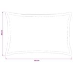 vidaXL Poťah na podložku 2 ks HOUTEN Hnedá 40 x 60 cm Čenilová tkanina – Obrázok 10