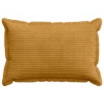 vidaXL Poťah na podložku 2 ks HOUTEN Žltá 50 x 70 cm manšestr – Obrázok 2