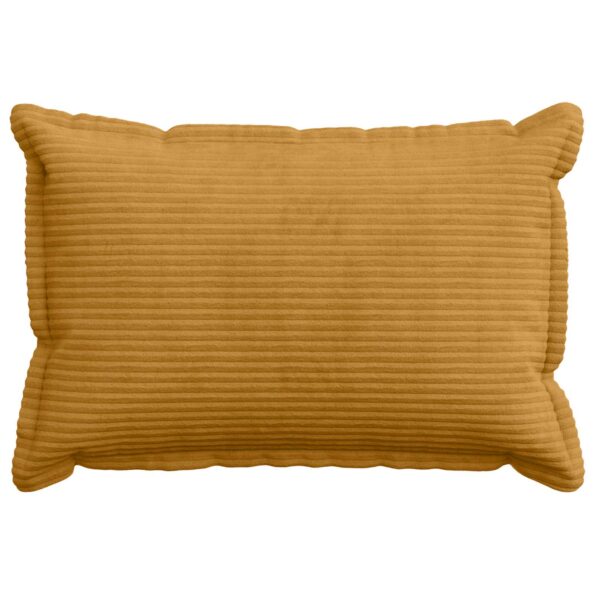 vidaXL Poťah na podložku 2 ks HOUTEN Žltá 50 x 70 cm manšestr – Obrázok 2