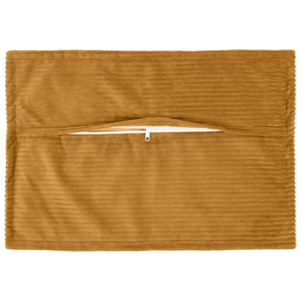 vidaXL Poťah na podložku 2 ks HOUTEN Žltá 50 x 70 cm manšestr – Obrázok 3