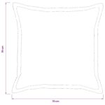 vidaXL Poťah na podložku 6 ks HOUTEN Svetlozelená šedá 70 x 70 cm – Obrázok 8