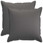 vidaXL Poťah na podložku 2 pcs HOUTEN Svetlosivá 80 x 80 cm