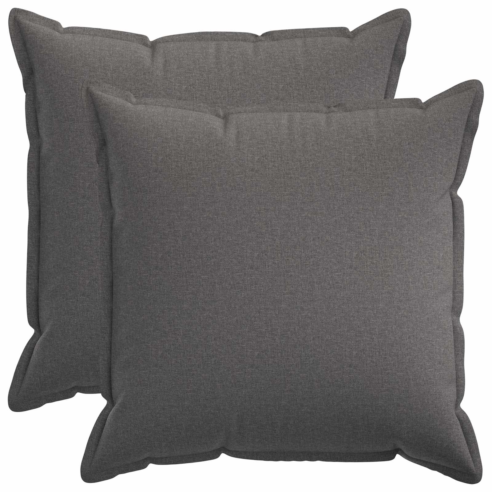 921547_1.jpg vidaXL Poťah na podložku 2 pcs HOUTEN Svetlosivá 80 x 80 cm – Obrázok 1