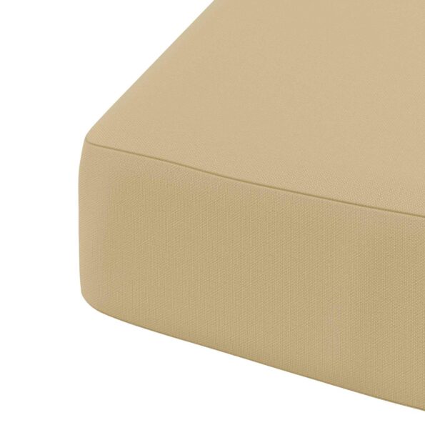 vidaXL 1-dielny sedadlový vankúš SOEST 100% polyester Béžová – Obrázok 5