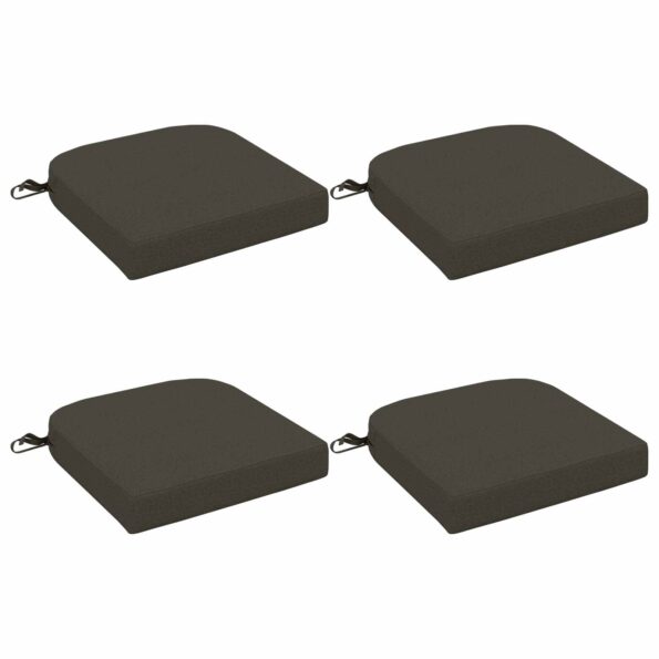 vidaXL 4-dielne sedadlové vankúše SOEST 4 pcs 100% polyester – Obrázok 2
