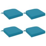 vidaXL 4-dielne sedadlové vankúše SOEST 4 pcs 100% polyester – Obrázok 2