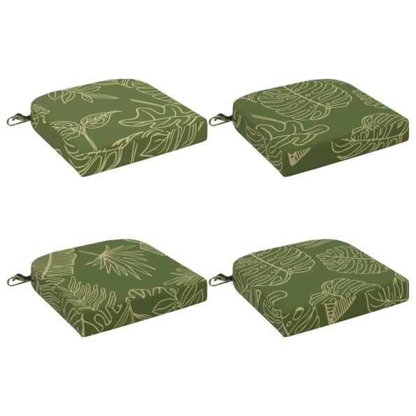 vidaXL 4-dielne sedadlové vankúše SOEST 4 pcs 100% polyester – Obrázok 2