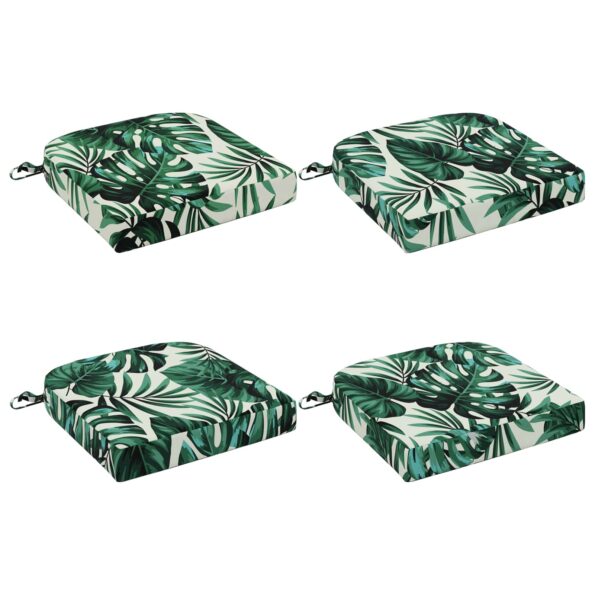 vidaXL 4-dielne sedadlové vankúše SOEST 4 pcs 100% polyester – Obrázok 2