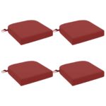 vidaXL 4-dielne sedadlové vankúše SOEST 4 pcs 100% polyester – Obrázok 2