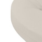 vidaXL 4-dielne sedacie vankúše 4 ks 100% polyester Biela – Obrázok 5