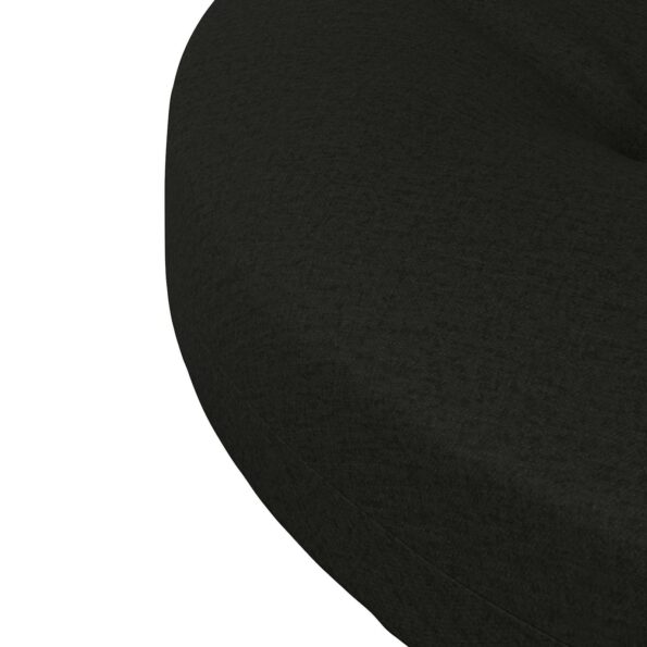vidaXL 4-dielne sedacie vankúše 4 ks 100% polyester Čierna – Obrázok 5