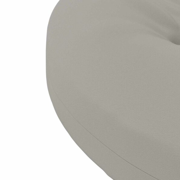 vidaXL 4-dielne sedacie vankúše 4 ks 100% polyester Sivá – Obrázok 5