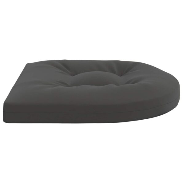 vidaXL 4-dielne sedacie vankúše 4 ks 100% polyester Antracitová – Obrázok 3