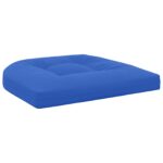 vidaXL 4-dielne sedacie vankúše 4 ks 100% polyester Královská modrá – Obrázok 4