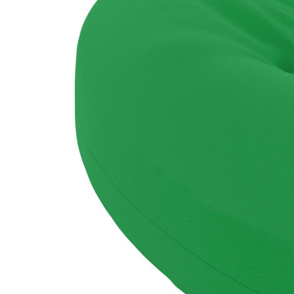 vidaXL 4-dielne sedacie vankúše 4 ks 100% polyester Zelená – Obrázok 5