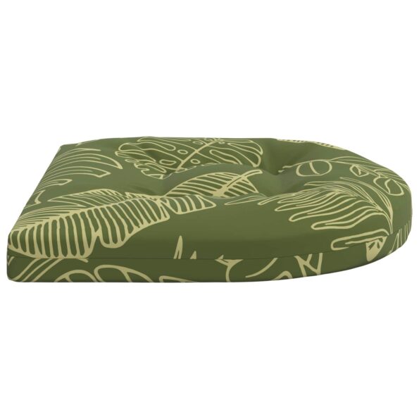 vidaXL 4-dielne sedacie vankúše 4 ks 100% polyester Design s listami – Obrázok 3