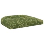 vidaXL 4-dielne sedacie vankúše 4 ks 100% polyester Design s listami – Obrázok 4