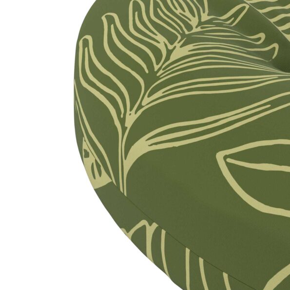 vidaXL 4-dielne sedacie vankúše 4 ks 100% polyester Design s listami – Obrázok 5