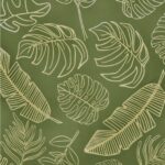 vidaXL 4-dielne sedacie vankúše 4 ks 100% polyester Design s listami – Obrázok 6