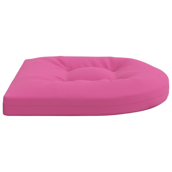 vidaXL 4-dielne sedacie vankúše 4 ks 100% polyester Ružová – Obrázok 3