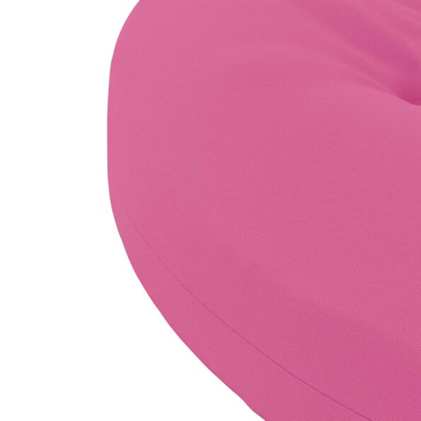 vidaXL 4-dielne sedacie vankúše 4 ks 100% polyester Ružová – Obrázok 5