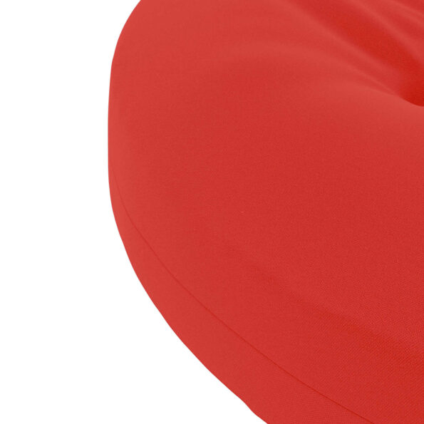 vidaXL 4-dielne sedacie vankúše 4 ks 100% polyester Červená – Obrázok 5