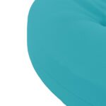 vidaXL 4-dielne sedacie vankúše 4 ks 100% polyester Tyrkysová – Obrázok 5