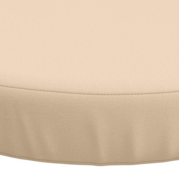 vidaXL 4-dielne sedacie vankúše SOEST 4 ks 100% polyester Krémová – Obrázok 4
