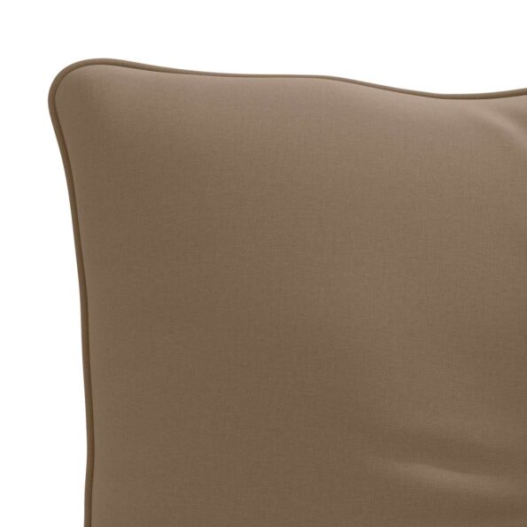 vidaXL Vankúš na chrbát PUTTEN 100% polyester Sivohnedá – Obrázok 5