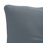 vidaXL Vankúš na chrbát PUTTEN 100% polyester Modrá 70 x 40 x 10 cm – Obrázok 5