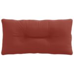 vidaXL Vankúš na chrbát PUTTEN 100% polyester Červená 70 x 40 x 10 cm – Obrázok 3
